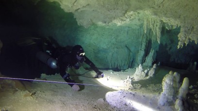 Cave exploration, Cenote MAbel